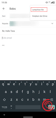 2. Selanjutnya silakan kalian pilih Lampirkan file