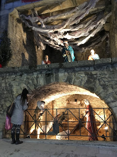 The Naitivity or Presepe invented by Saint Francis Assisi, Umbria Italy