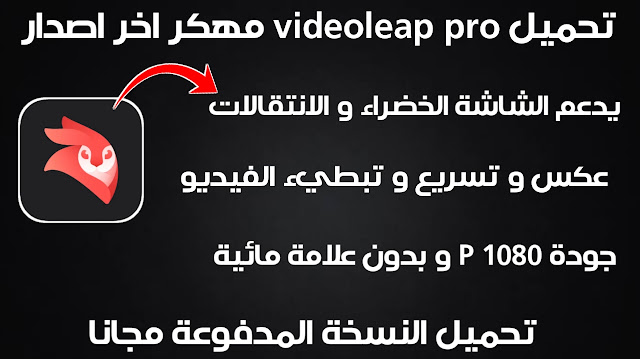 تحميل videoleap pro مهكر للاندرويد من ميديا فاير مجانا