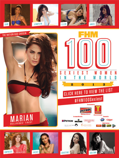 Marian Rivera Sexiest Woman in the Land 2013 | FHM No. 1 Sexiest Hot Babes