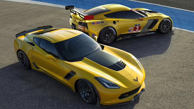 Chevrolet Corvette Z06 Amarillo