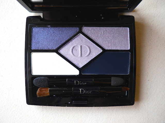 Dior 5 Couleurs Designer 208 Navy Design Palette swatch review