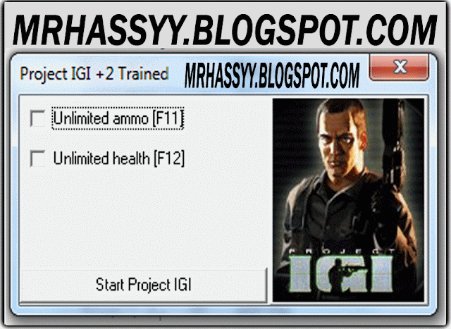 Project IGI +2 Trainer Free Download For PC MrHassyy.Blogspot.Com