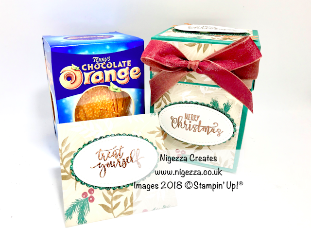 Chocolate Orange Christmas Gift Box With Money Envelope Nigezza Creates