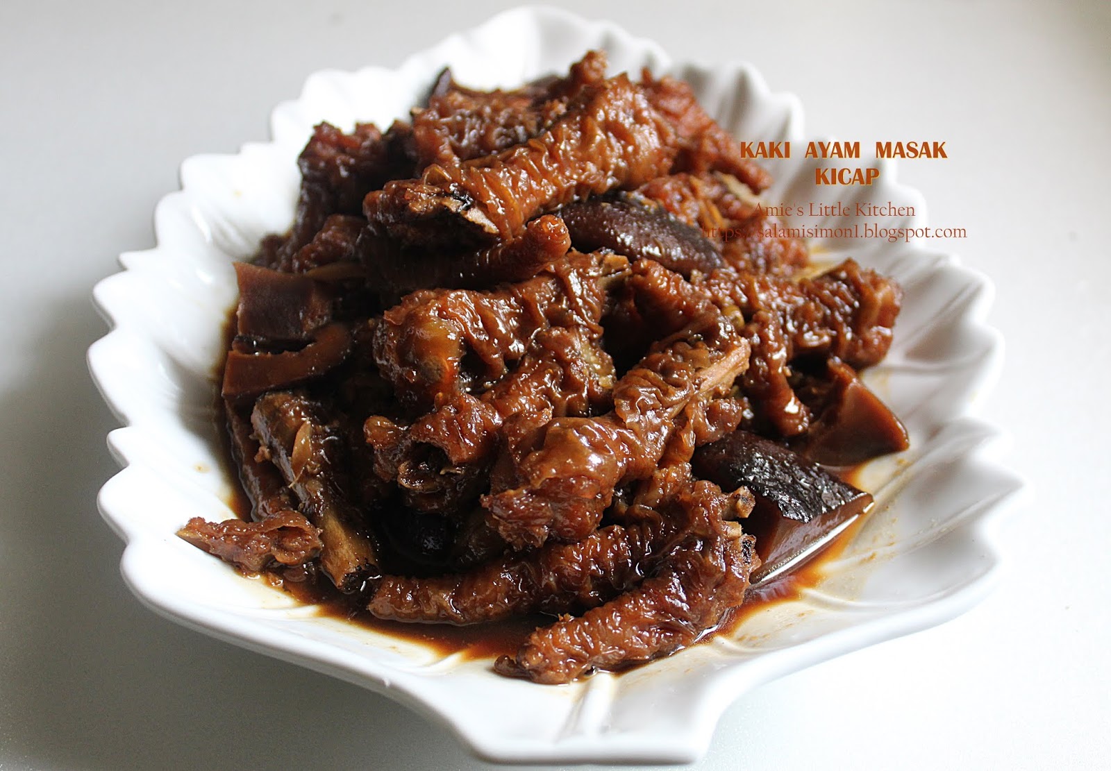 Tips dan Resepi Kaki Ayam Masak Kicap yang Sangat Lembut Sehingga