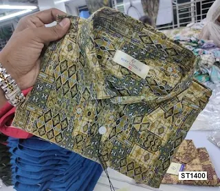 Shy Looks 3D Print Cotton Half Sleeve Shirt for Summer ST1400