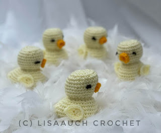 Small crochet duck pattern