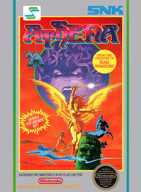 Athena NES box art