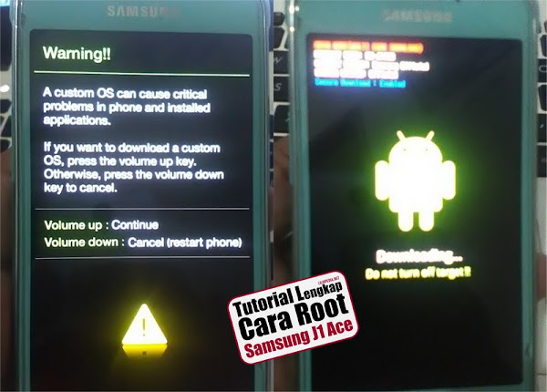 Tutorial Lengkap Cara Root Samsung J1 Ace SM-J110G dengan Odin