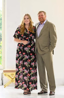 King Willem-Alexander and Princess Catharina-Amalia summer photoshoot