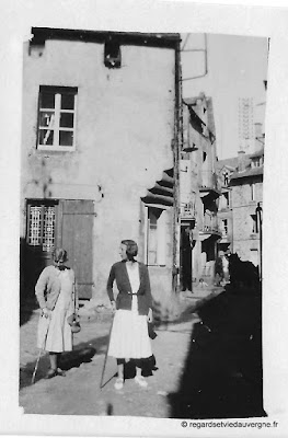 Photo ancienne d'Auvergne : lieux divers.