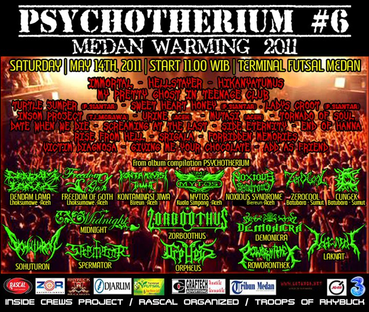 PSYCHOTHERIUM 6 - MEDAN WARMING 2011