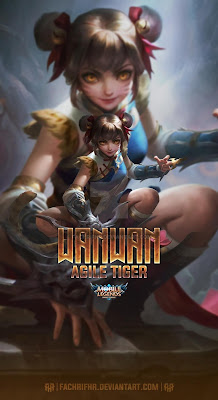 Wallpaper Wanwan Mobile Legends HD - Wanwan Agile Tiger Android Iphone