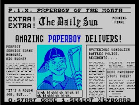Paperboy ZX Spectrum