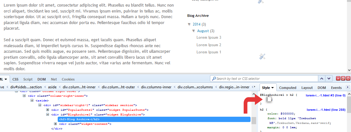  the thought of adjusting the coding of their weblog to improve the user sense is daunting How Firebug Helps You Design Your Blogger Blog