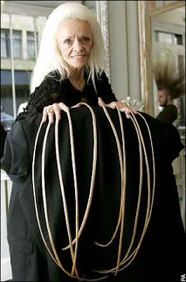 Guinness World Records longest fingernails Lee Redmond Shridhar Chillal