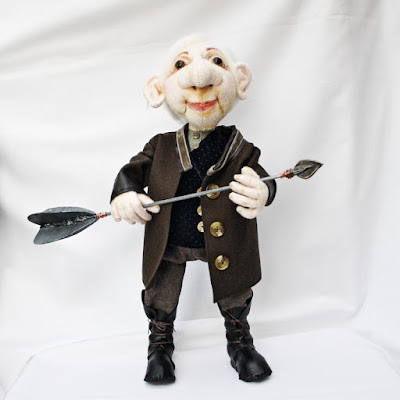 Edgar ooak art doll