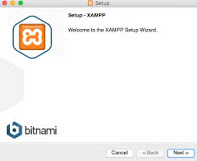 Mulai proses instalasi xampp mac os