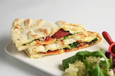 Piadine cu diverse umpluturi