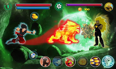 Download Goku Saiyan Battle Mod Apk Terbaru v3.0 Unlimited Money Update 2017