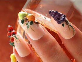 fresh fruit nail arts