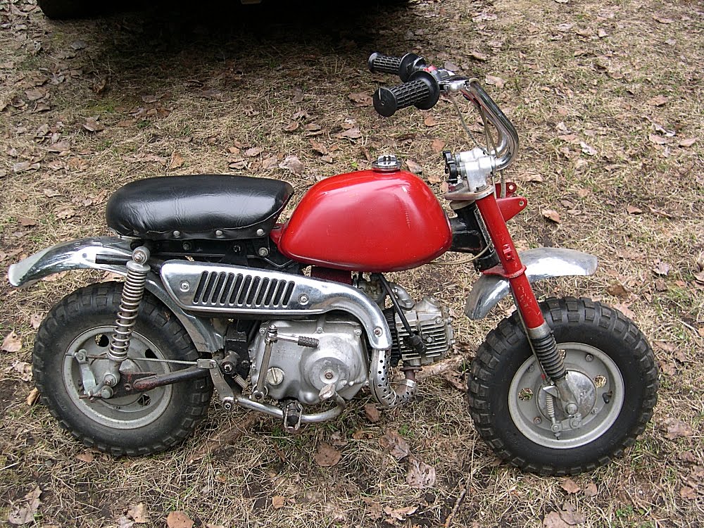 a 50cc Honda mini bike.