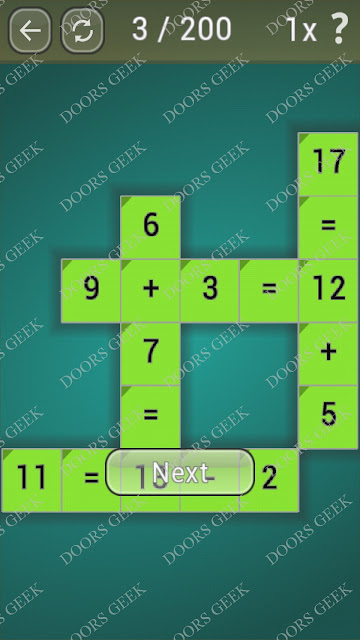 Math Games [Beginner] Level 3 answers, cheats, solution, walkthrough for android