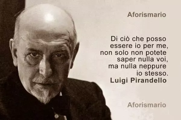 Foto di Luigi Pirandello