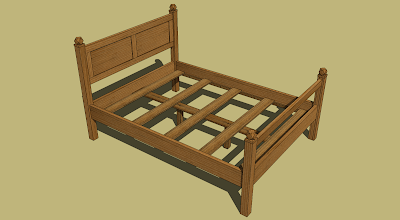 free woodworking plans queen bed