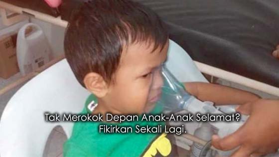 Siapa Kata Tak Merokok Depan Anak-Anak Itu Selamat?