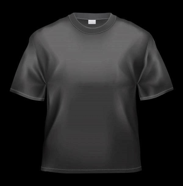 Blank black T shirt