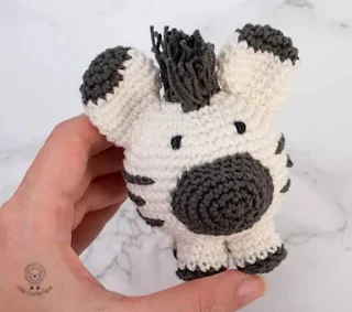 PATRON GRATIS CEBRA AMIGURUMI 56600