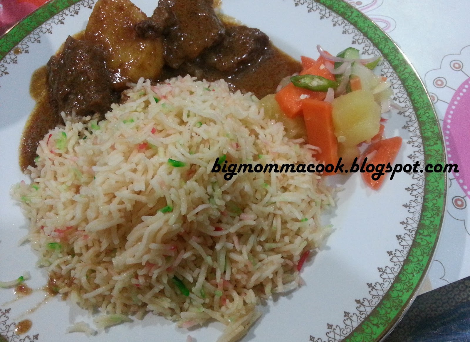 When Big Momma Cook: Nasi Minyak Terengganu