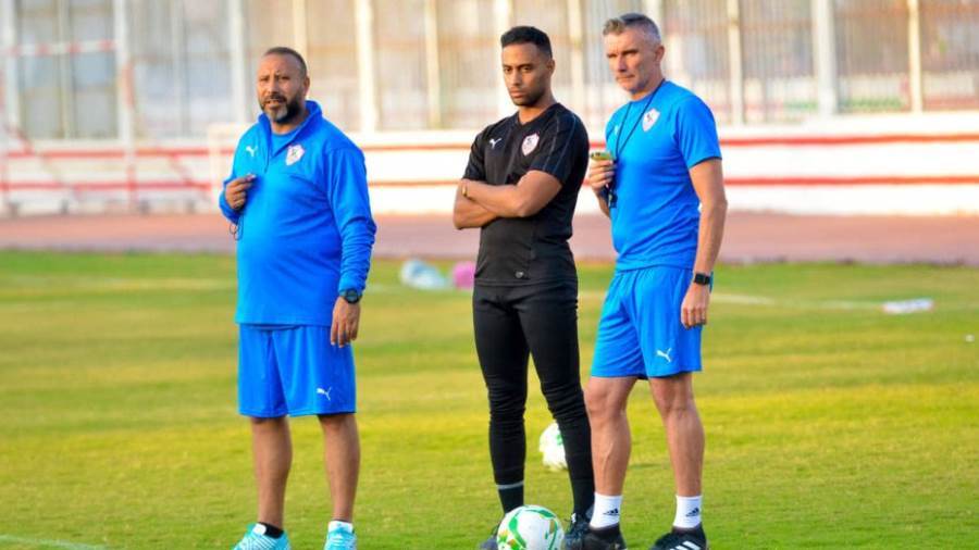 باتريس كارتيرون المدير الفني لنادي الزمالك