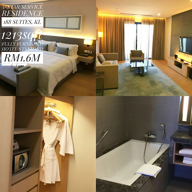 188 SUITES SERVICED APARTMENT JALAN CENDANA KL CITY CENTRE Interested Whatsapp 011 3290 7240