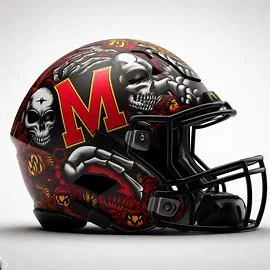 Maryland Terrapins Halloween Concept Helmets