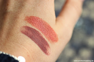 Review: L.O.V Lippis - matte & metallic Nr. 603 Swatch - www.annitschkasblog.de