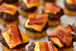 MINI BACON CHEESEBURGER BITES