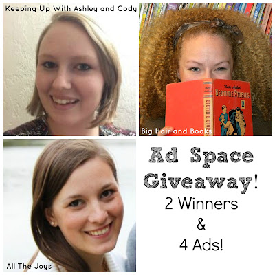 Ad Space #giveaway on THREE blogs! 