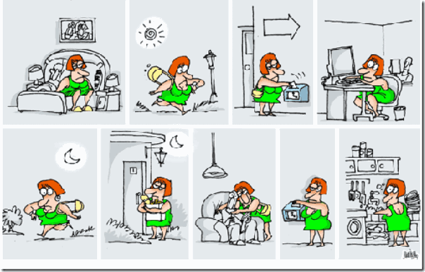 mujer TRABAJADORA