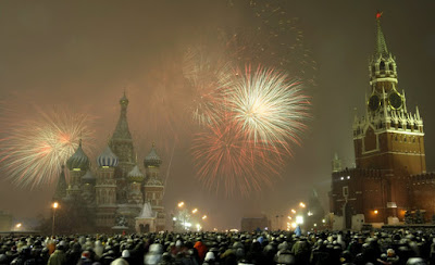 2012. Russians celebrate the new year