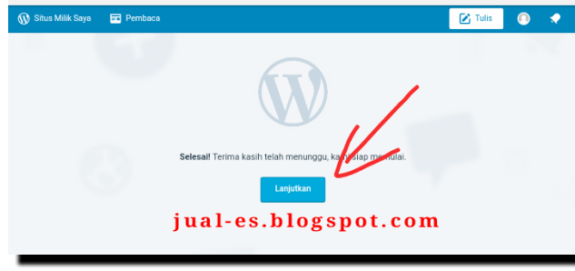 membuat blog gratis di wordpress