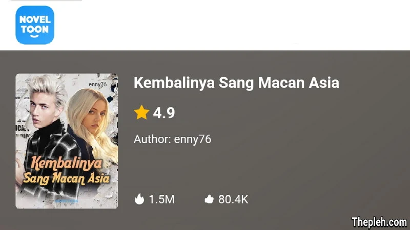 Novel Kembalinya Sang Macan Asia Gratis