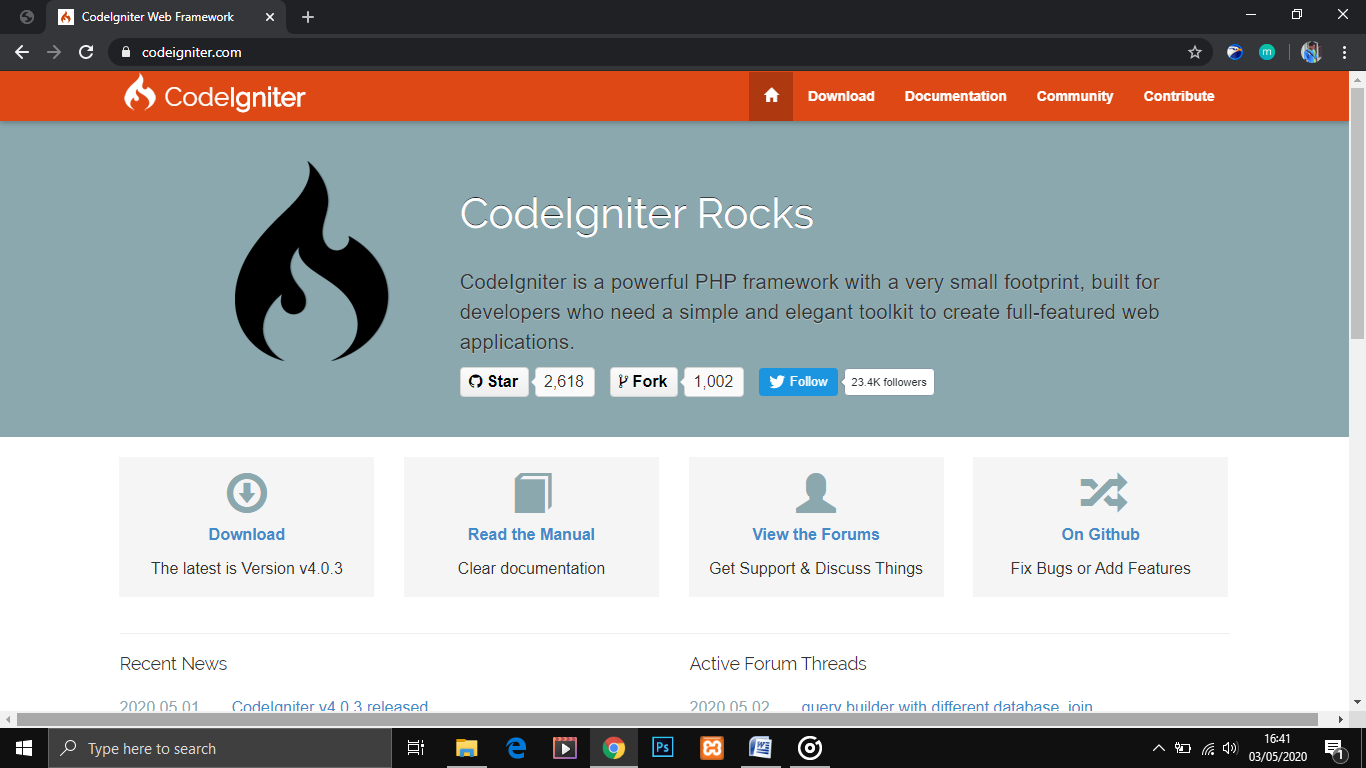 Tutorial Codeigniter Part 1 : Pengertian dan Cara Instalasi Codeigniter