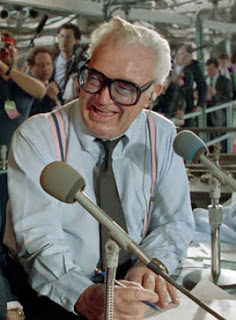 Harry Caray, famous American baseball announcer