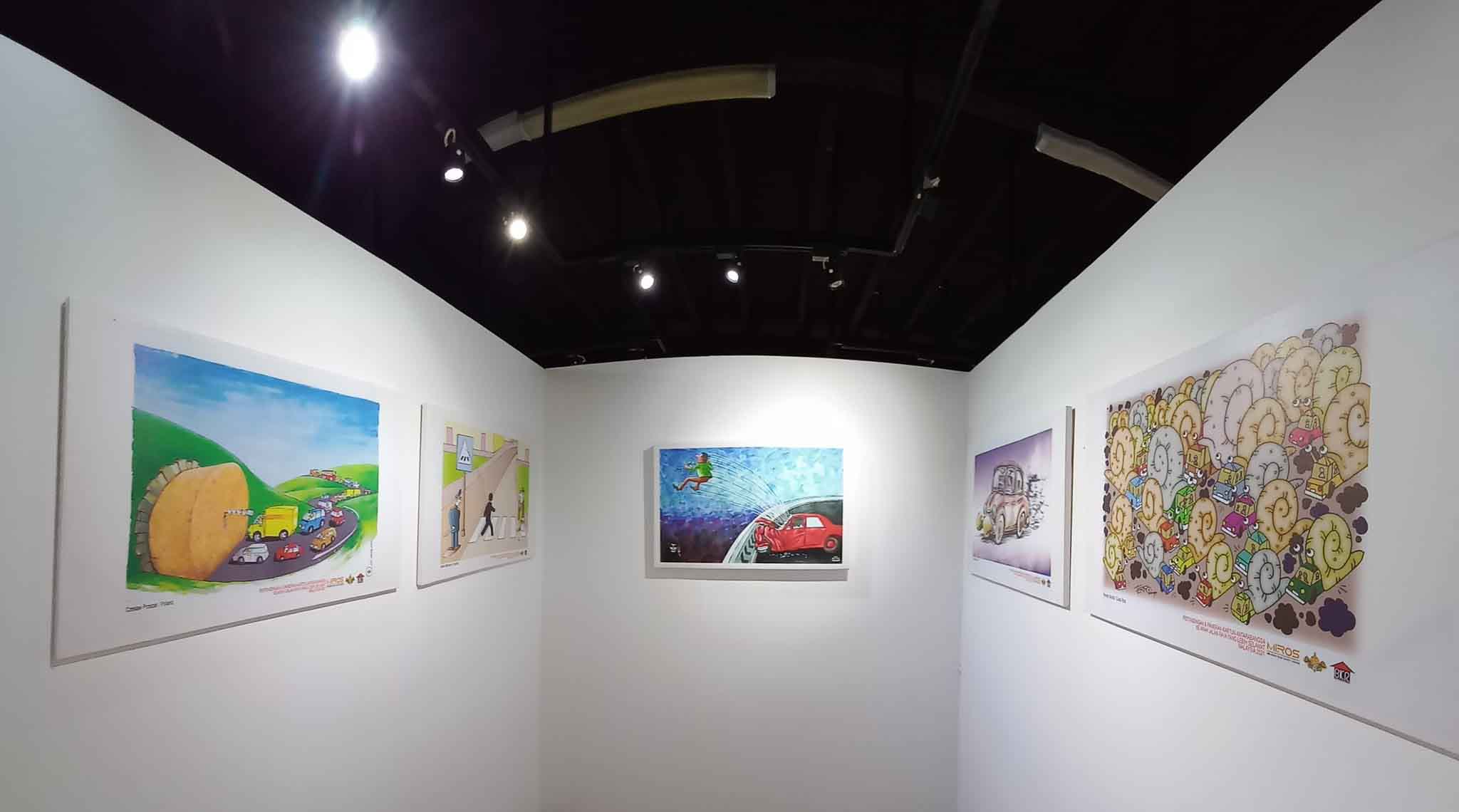 Photos from Inauguration of the International Cartoon Exhibition on Road Safety in Malaysia