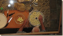 Drying apples