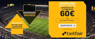 betfair supercuota Barcelona gana a Chelsea 23 julio 2019