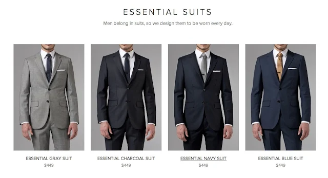 Indochino Black Suit Alternatives