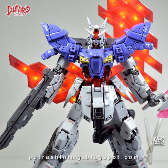 Gunpla Custom Weathering: HGUC Moon Gundam by Izutaro